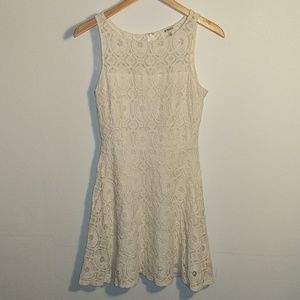 BB Dakota Renley Lace Fit & Flare Dress